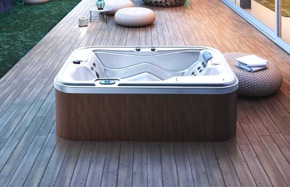 Minipiscina idromassaggio fuori terra